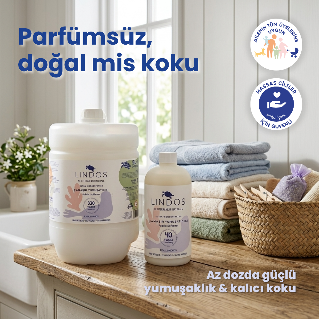 Doğal Konsantre Çamaşır Yumuşatıcısı - Itır & Lavanta 5 lt