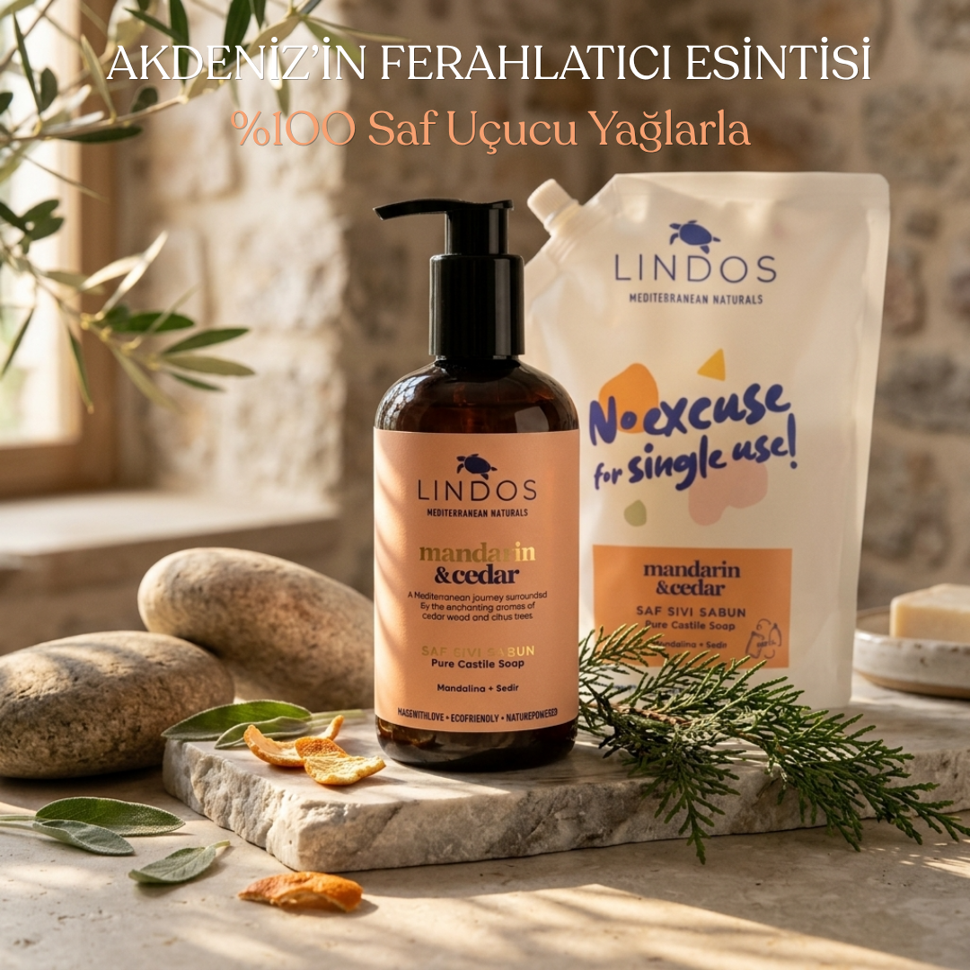 Saf Sıvı Kastil Sabunu - Mandarin & Cedar 1200 ml