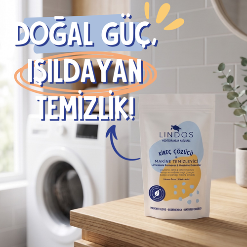 Bulaşık Makinesi Temizlik Seti - Bulaşık Makinesi Toz Deterjanı ve Kireç Çözücü