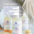 The Clean Touch Set - Elde Bulaşık Deterjanı, Sıvı Kastil Sabunu ve Kabak Lifi