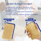 The Clean Touch Set - Elde Bulaşık Deterjanı, Sıvı Kastil Sabunu ve Kabak Lifi