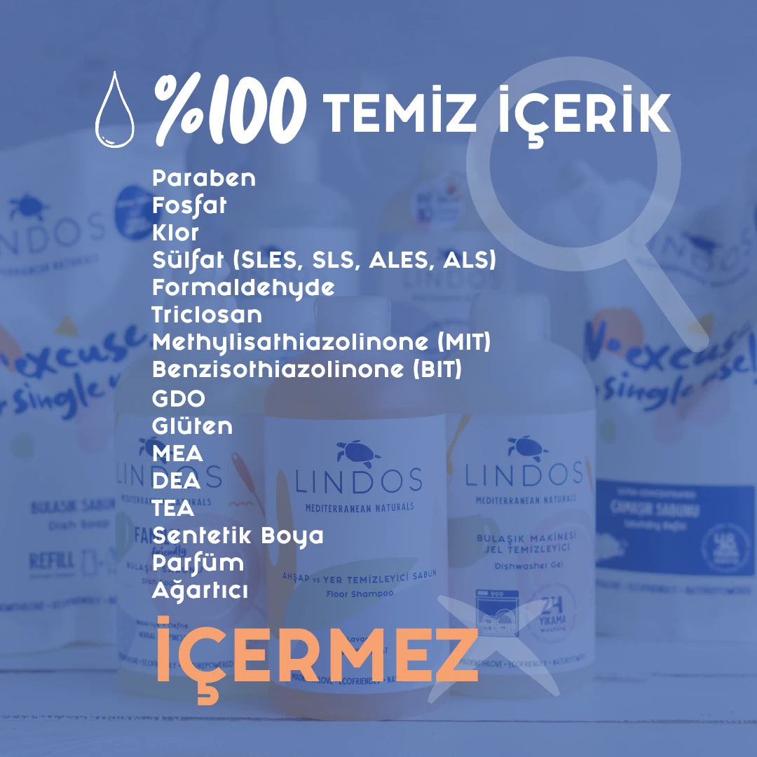 Doğal Çamaşır Deterjanı Bitkisel Sabun - Itır & Lavanta 5 lt