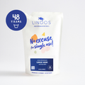 Lindos Naturals Doğal Çamaşır Deterjanı Bitkisel Sabun - Itır & Lavanta 1200 ml REFILL – Bitkisel bazlı, zararlı kimyasal içermeyen konsantre çamaşır deterjanı REFILL paketi
