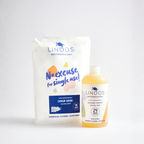 Lindos Naturals Doğal Çamaşır Deterjanı Bitkisel Sabun - Itır & Lavanta REFILL Set – Bitkisel bazlı, zararlı kimyasal içermeyen konsantre çamaşır deterjanı REFILL seti