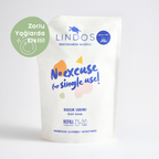 Lindos Naturals Doğal Elde Bulaşık Deterjanı Bitkisel Sabun – El dostane, bitkisel bazlı, yağ ve yemek kalıntılarını temizleyen konsantre sıvı deterjan