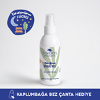Lindos Naturals Organik Sitronella ve Limon Otu Etkili Herbal Mist Vücut Spreyi – %100 organik sertifikalı uçucu yağlarla hazırlanmış ferahlatıcı vücut spreyi