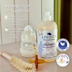 Lindos Naturals Emzik Biberon ve Oyuncak Temizleyici 600ml – Bebek eşyaları için bitkisel bazlı, süt ve yemek kalıntılarını temizleyen doğal ürün
