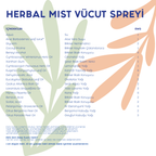 Doğal Sitronella ve Limon Otu Etkili Herbal Mist Vücut Spreyi