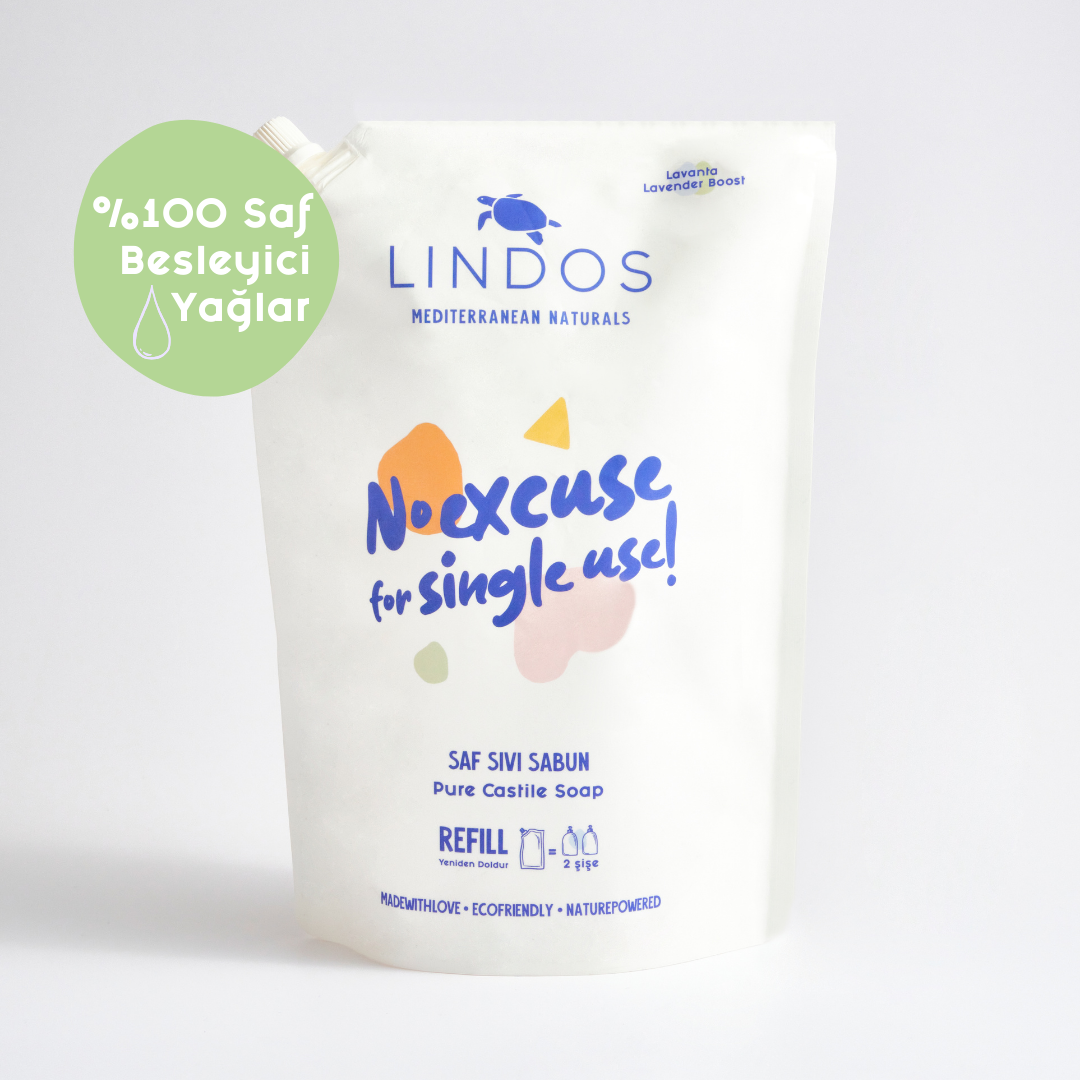 Saf Sıvı Kastil Sabunu - 600 ml - Lavanta