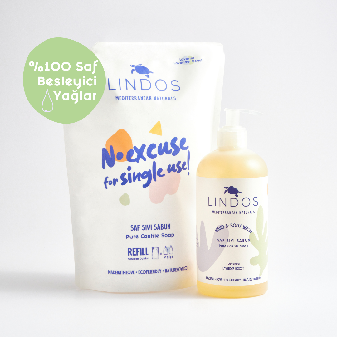 Saf Sıvı Kastil Sabunu - 600 ml - Lavanta