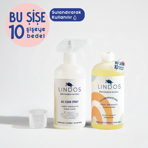 Doğal Süper Konsantre Yüzey Temizleyici