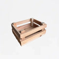 Lindos Naturals Küçük Boy Ahşap Sandık 21x16,5x8 cm – Doğal temizlik ürünleri için sürdürülebilir hediye ve saklama kutusu