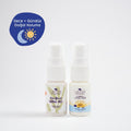 Lindos Mini Gece + Gündüz Koruma Seti: mineral güneş kremi SPF 50+ ve Pure Breeze bitkisel vücut spreyi ikilisi