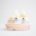 Lindos Naturals The Clean Touch Set – Bitkisel bazlı, zararlı kimyasal içermeyen doğal temizlik ürünlerini bir araya getiren avantajlı başlangıç seti